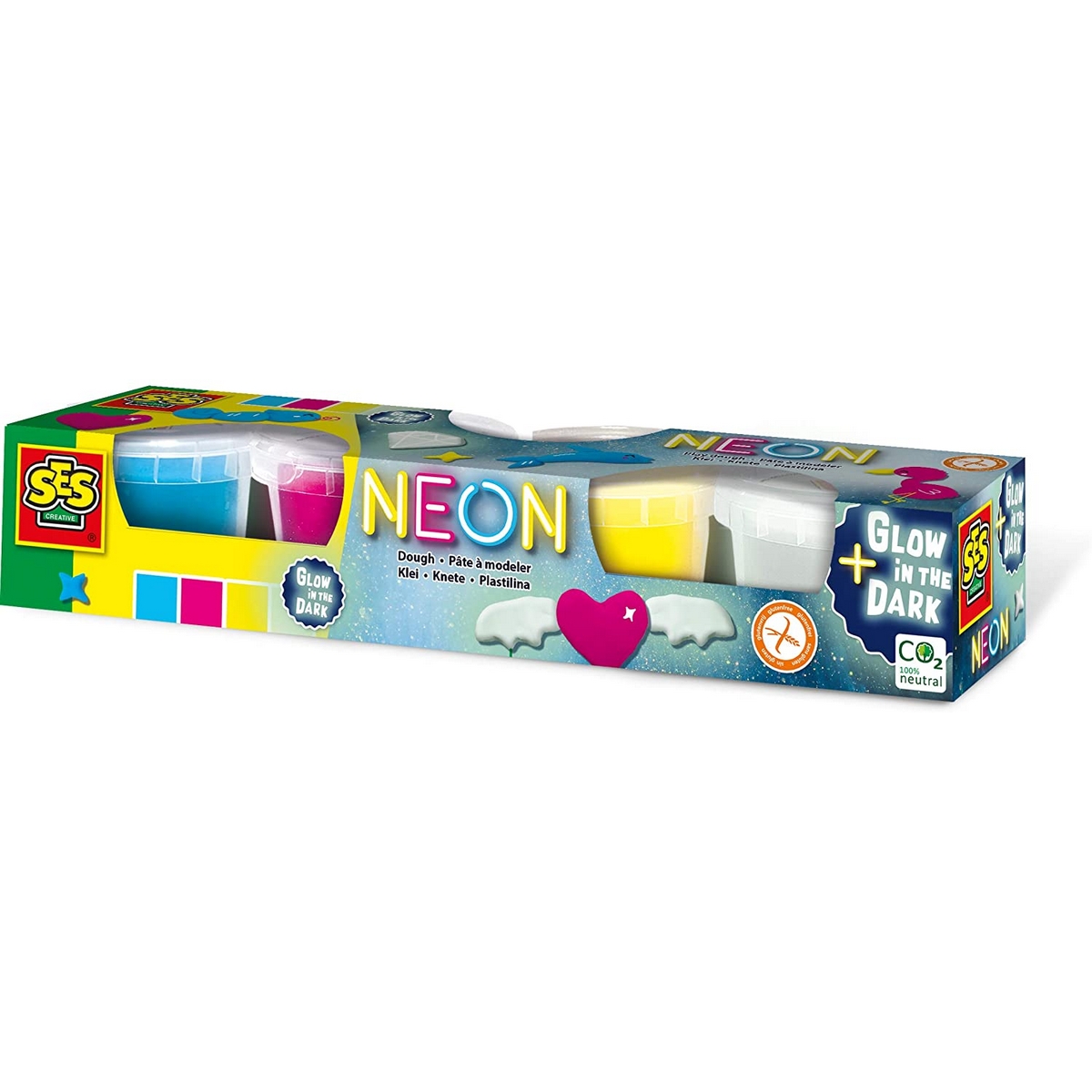 Pasta Modellabile - Fosforescente e Fluo