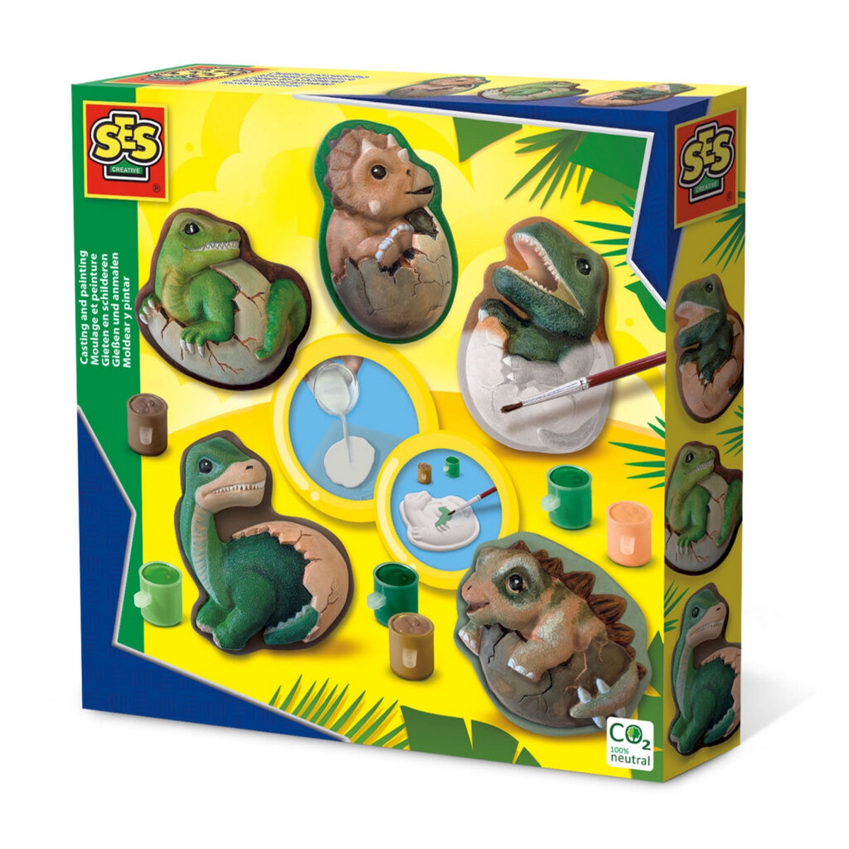 Stampi in gesso - Uova di dinosauro