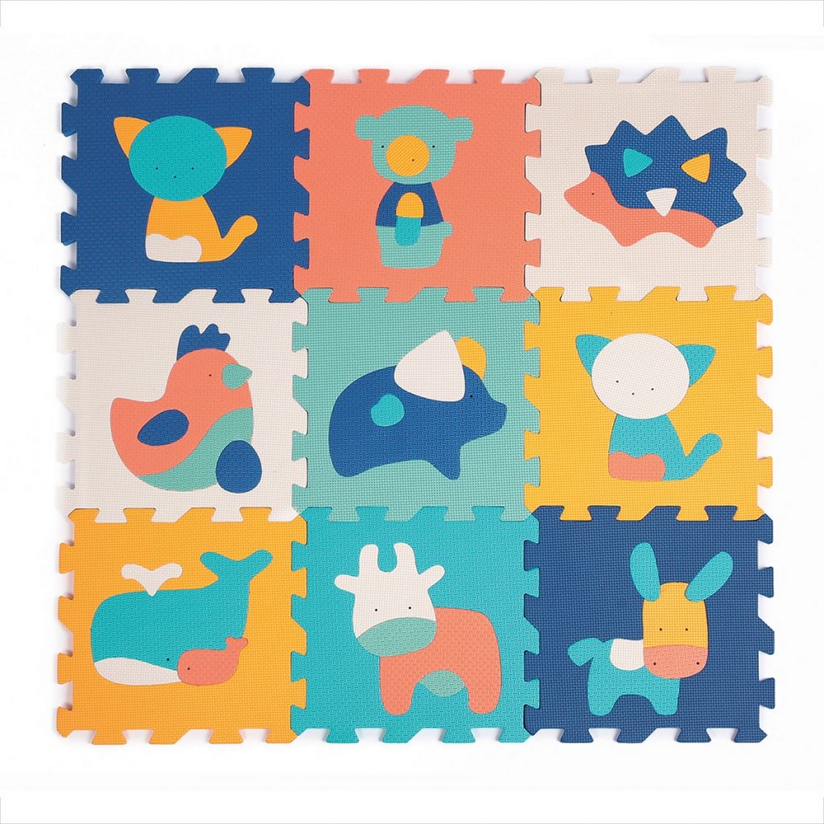 Tappeto Puzzle Animalii