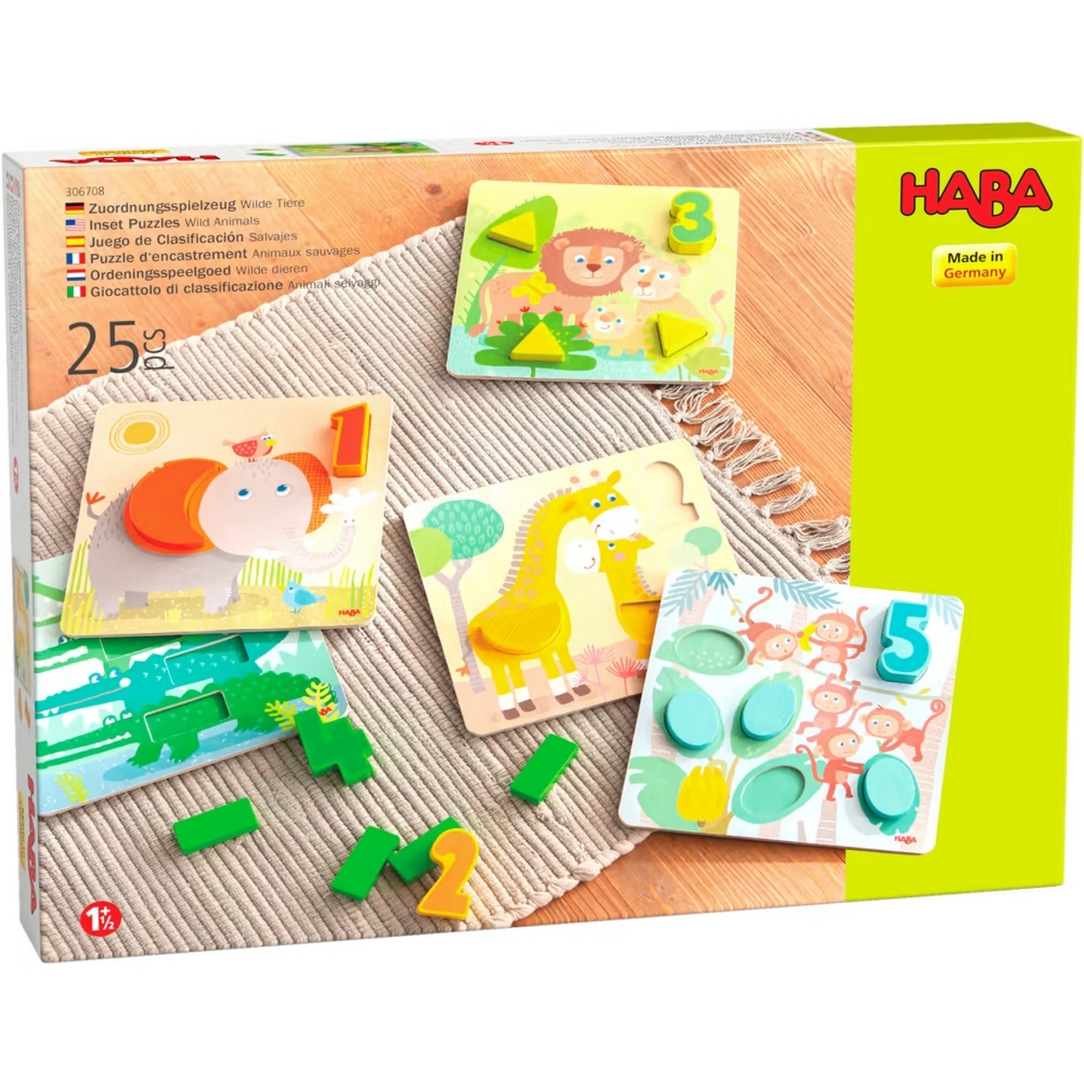 Gioco di classificazione Animali selvaggi