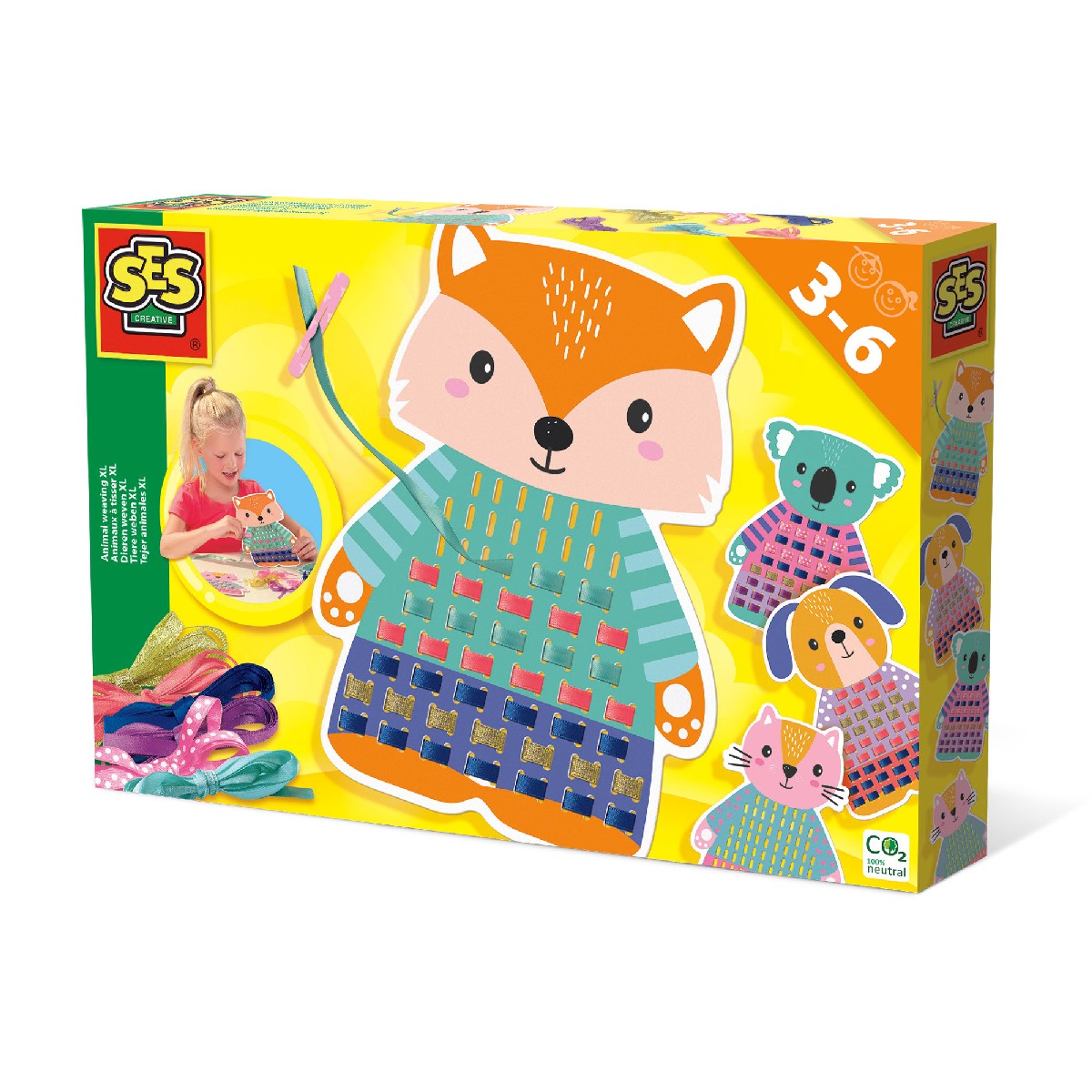 Animali con nastri XL