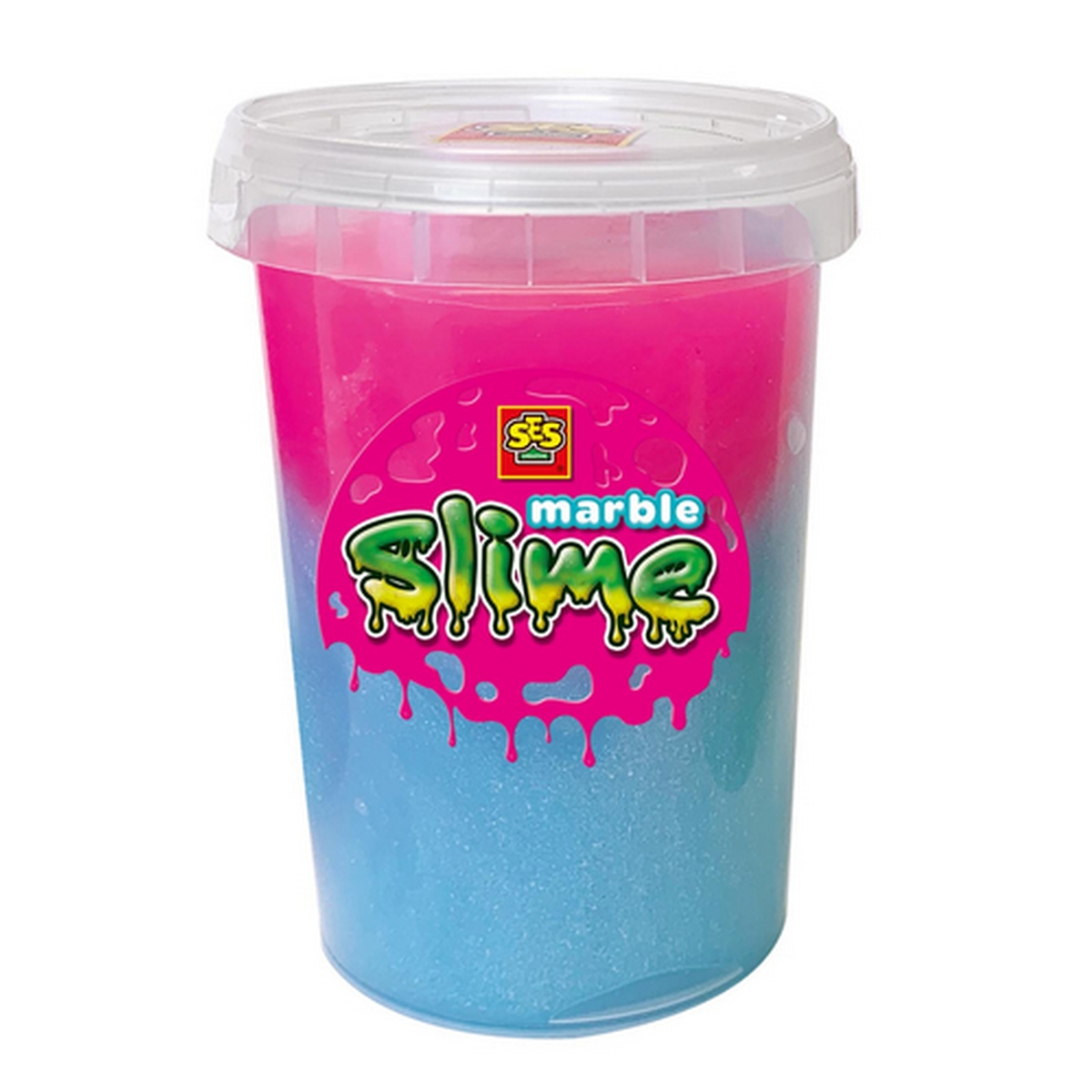 Slime - Blu e Rosa effetto marmo