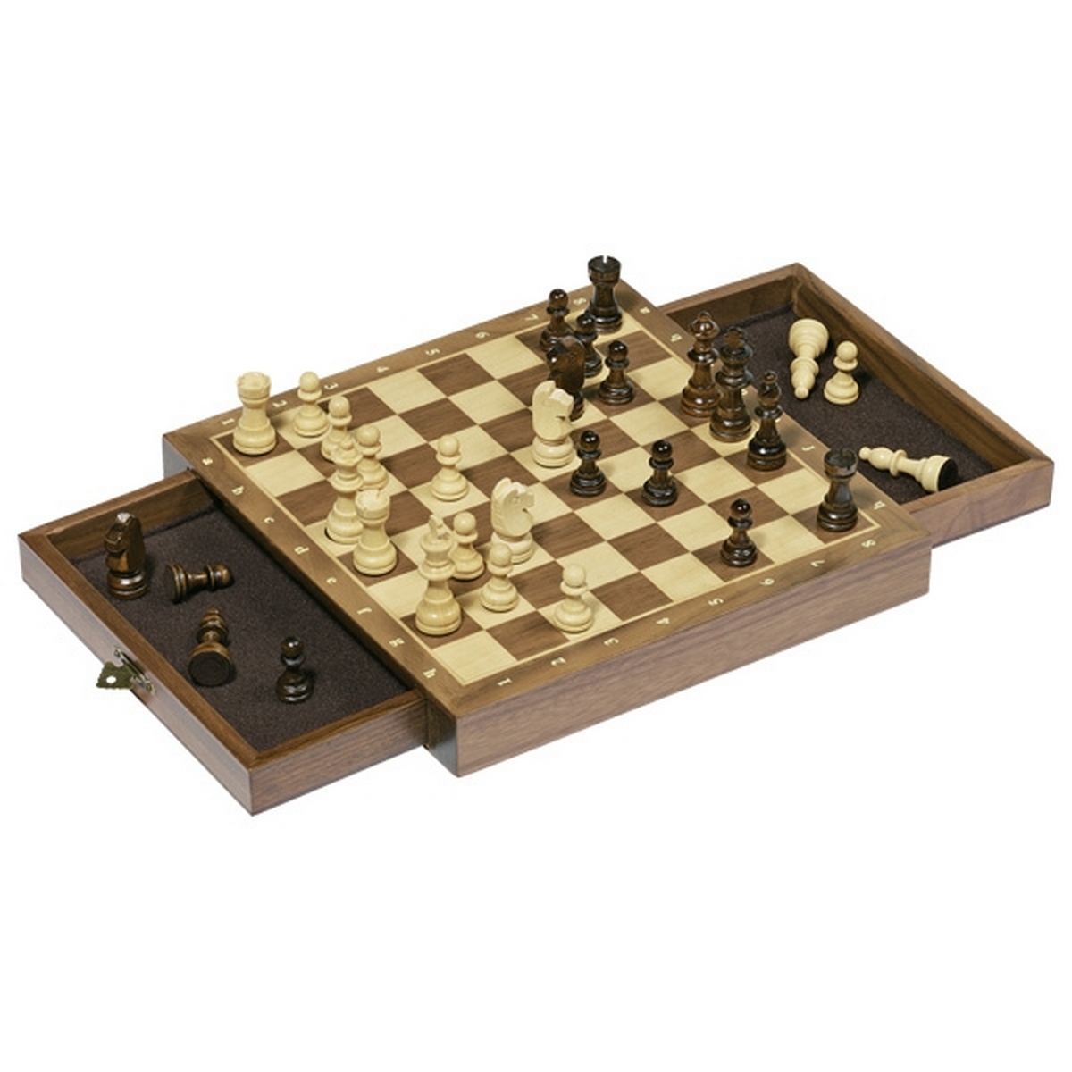 Gioco scacchi in legno
