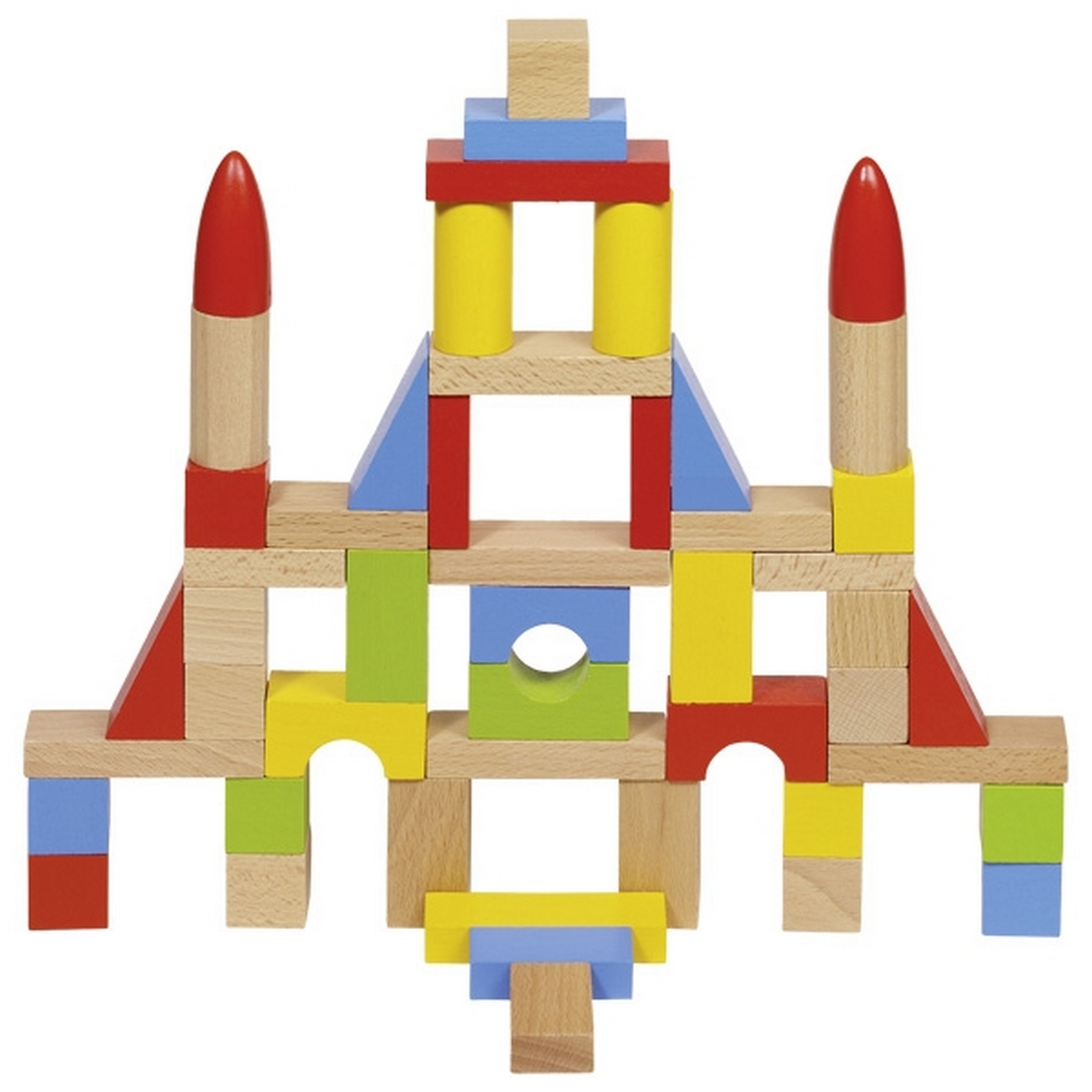 Mattoncini in legno Basic