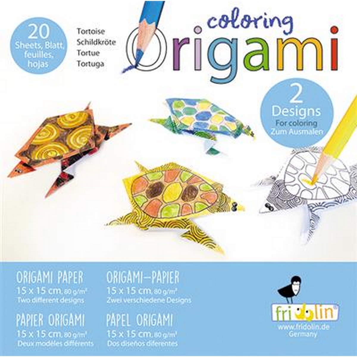 Coloring Origami - Tartaruga