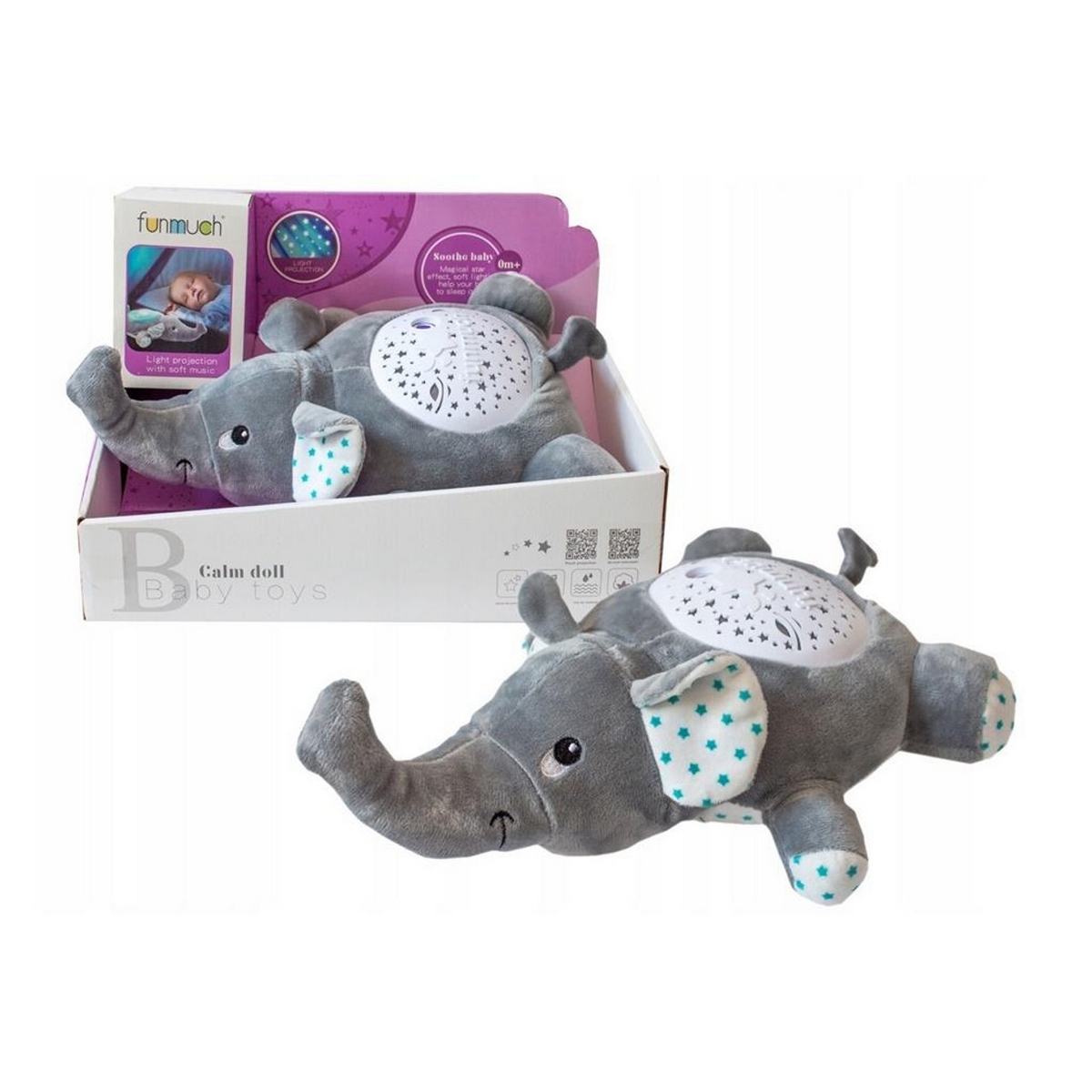 Elefante - Peluche Calmante