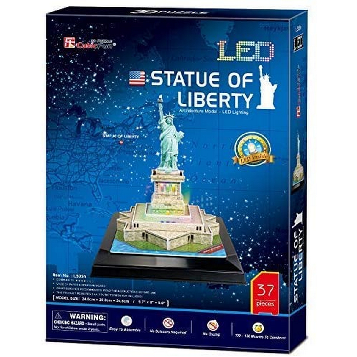 Monumenti Led - Statua della Libertà