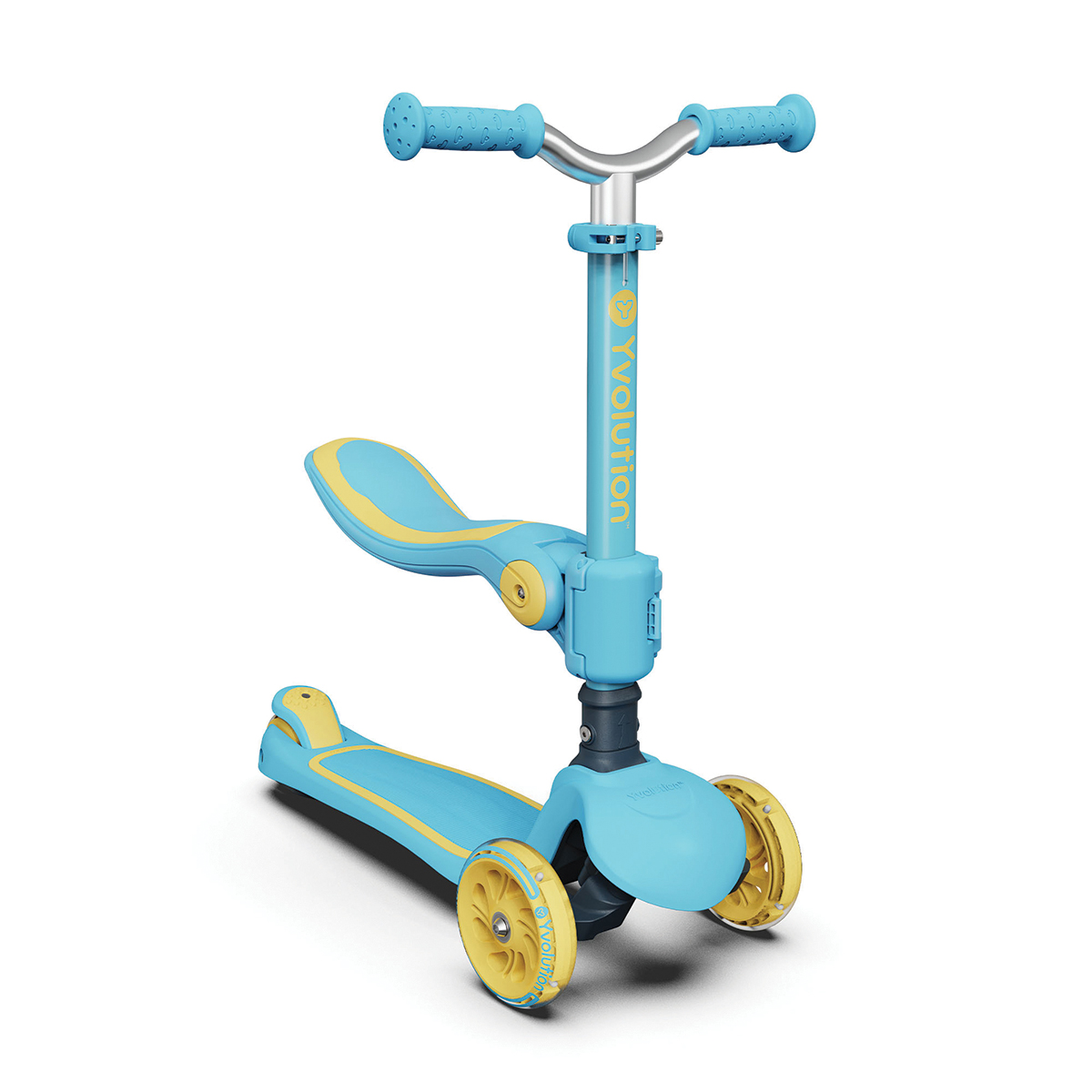 Monopattino Evolutivo - Giallo/Azzurro