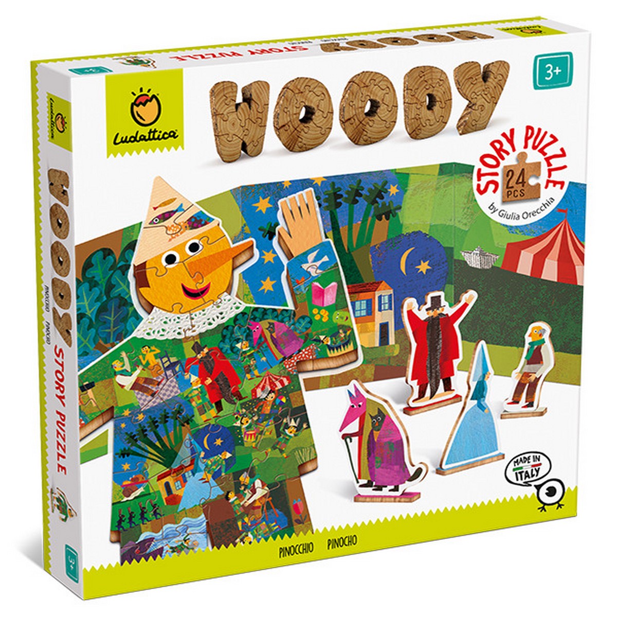 Woody Story Puzzle - Pinocchio