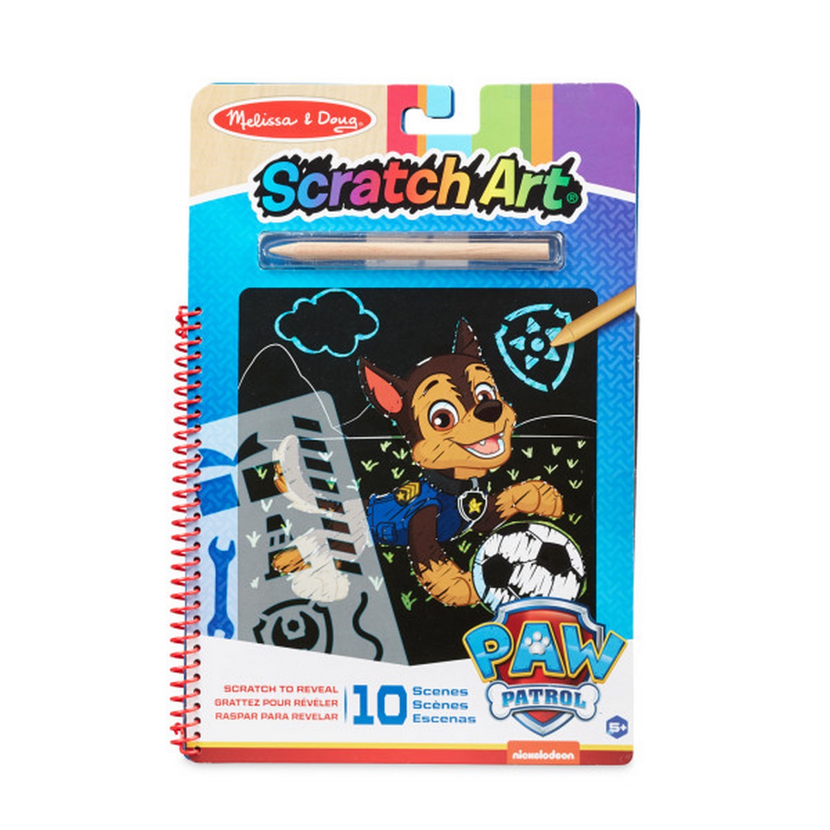 Paw Patrol - Scratch Art Chase