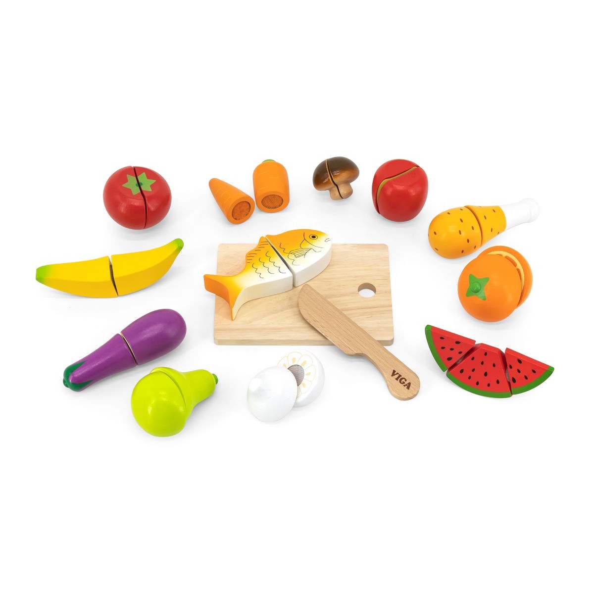 Alimenti su tagliere