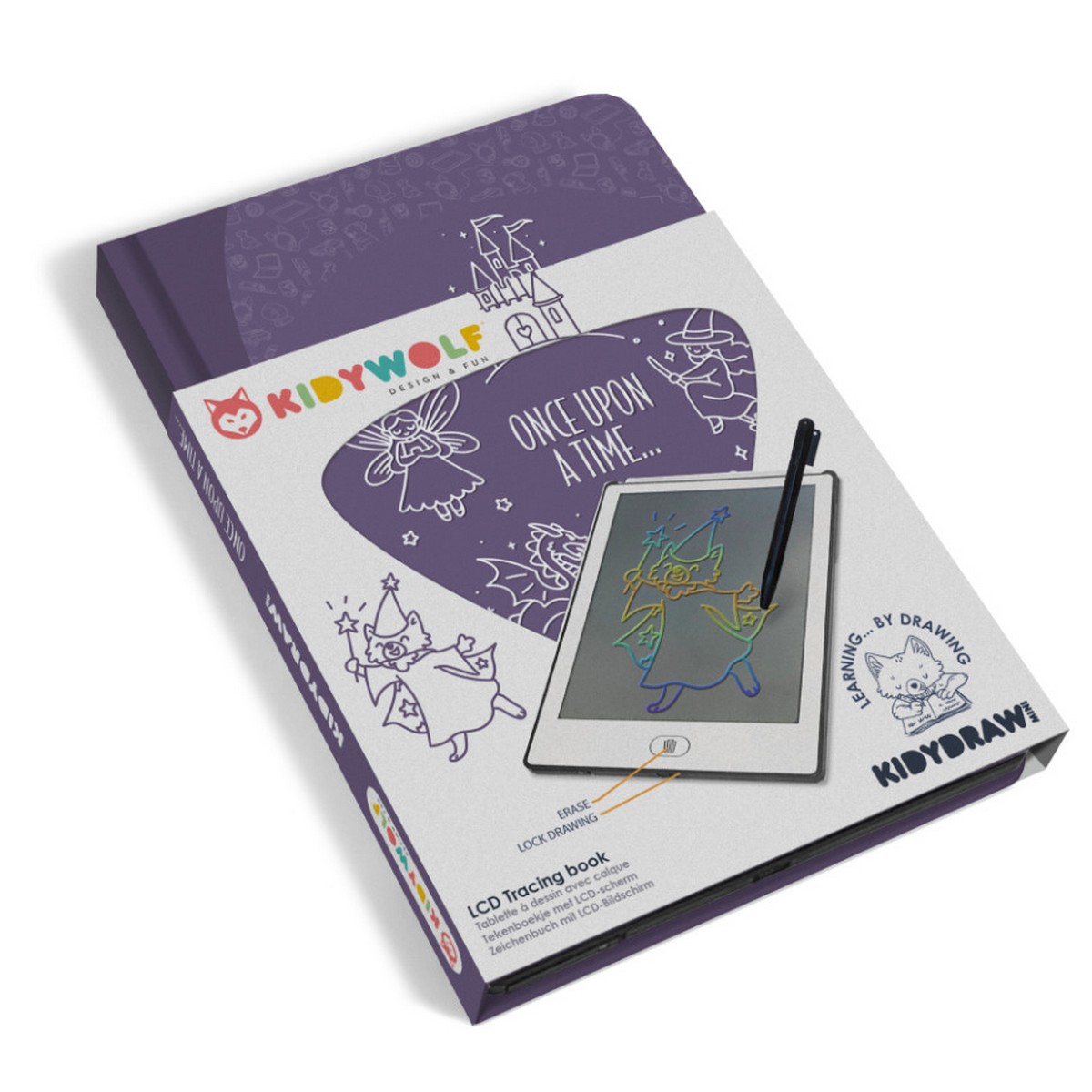 Kidydraw Tavola da Disegno Mini - Fiabe
