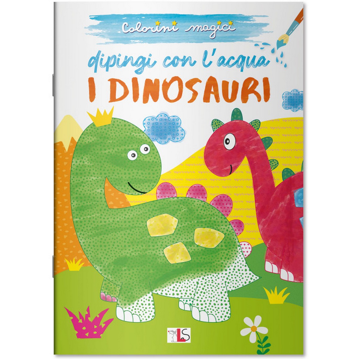 Dipingi con l'acqua - Dinosauri