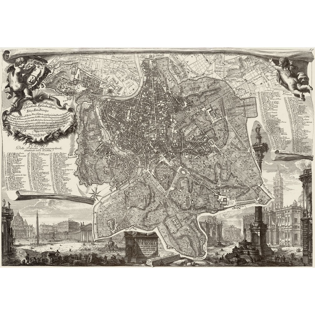 Puzzle Mappa Roma Antica