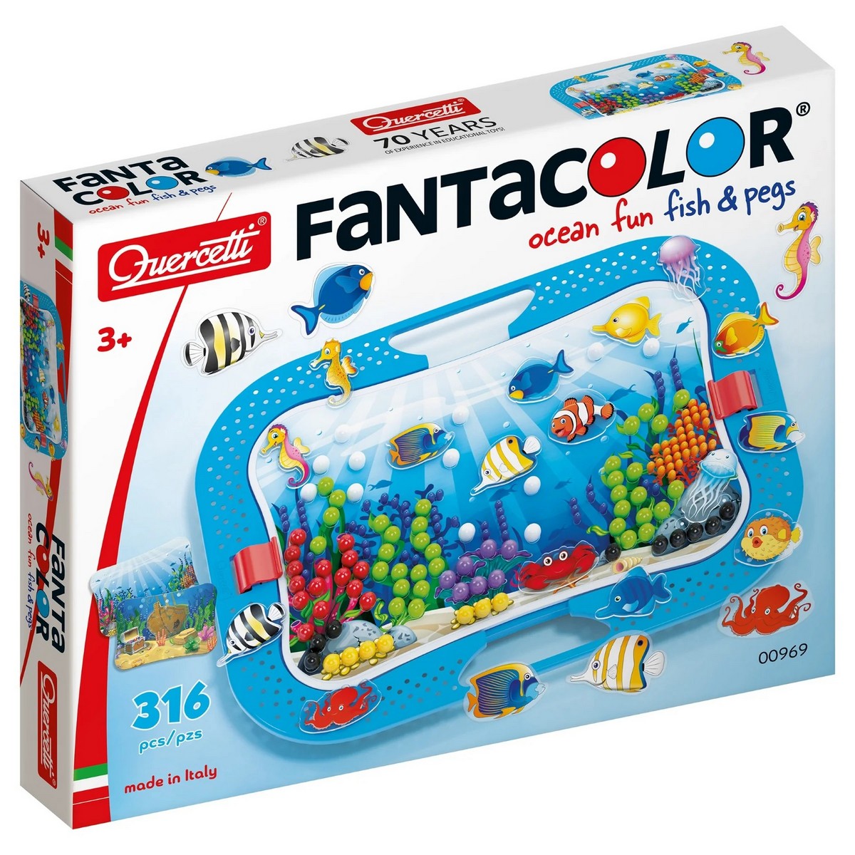 Ocean Fun Fish & Pegs - Chiodini