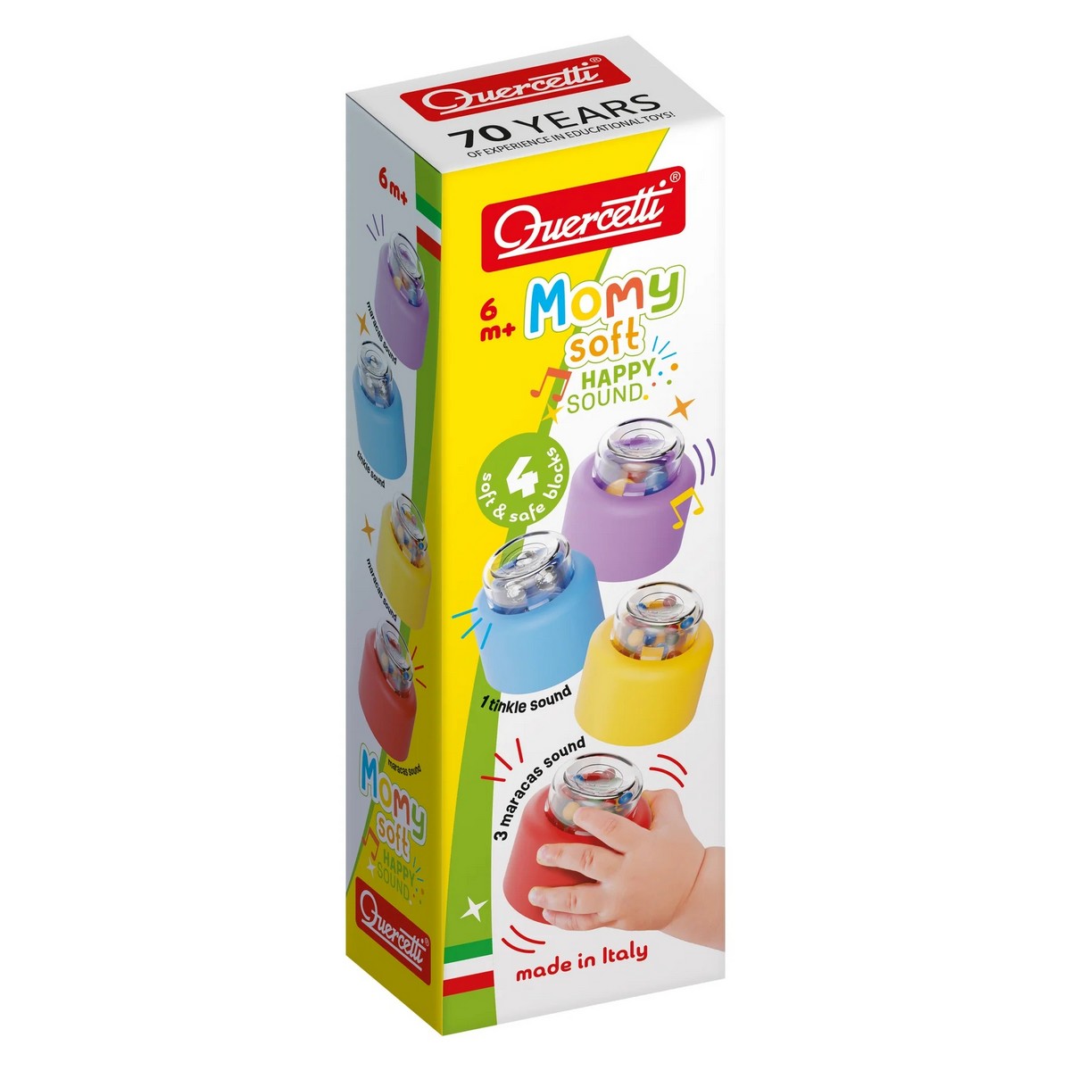 Momy Soft Happy Sound - 4 pezzi