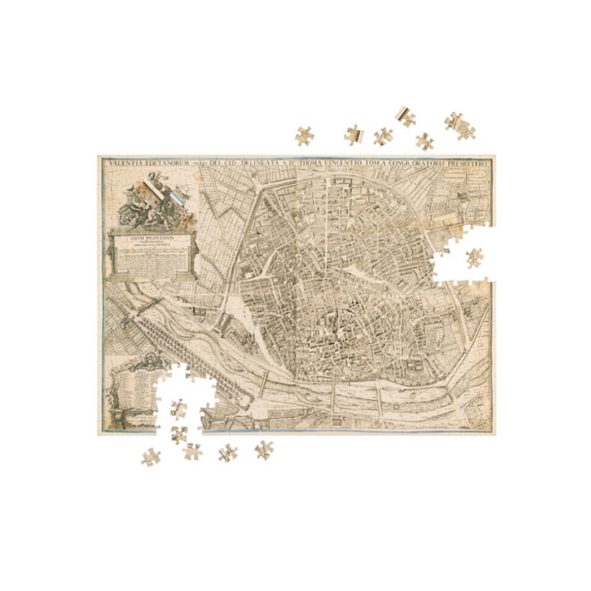 Puzzle Mappa Valencia Antica