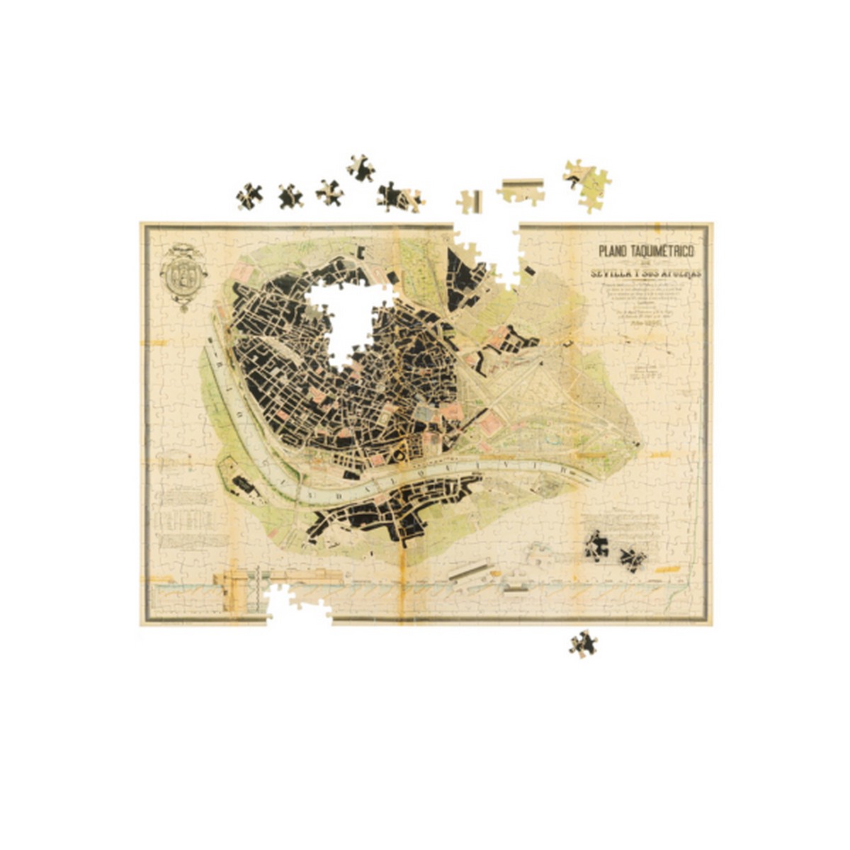 Puzzle Mappa Siviglia Antica