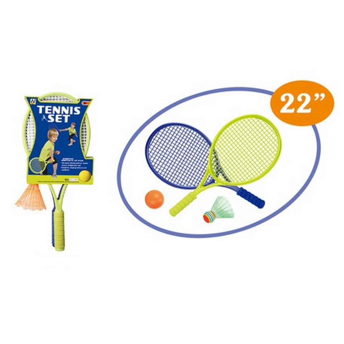 Set Tennis e Badminton (55 cm)