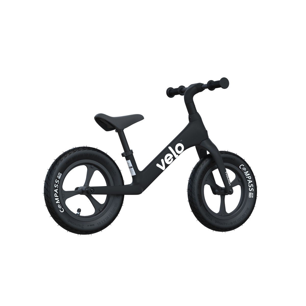 Bicicletta Equilibrio - Yvelo PRO Nera