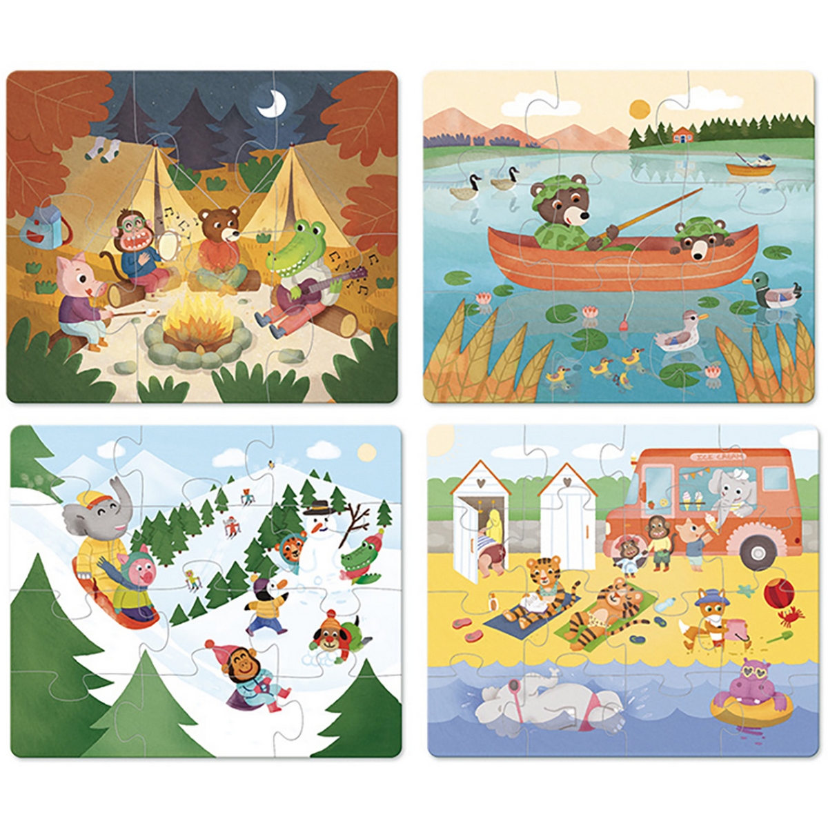 Puzzle evolutivo in Vacanza