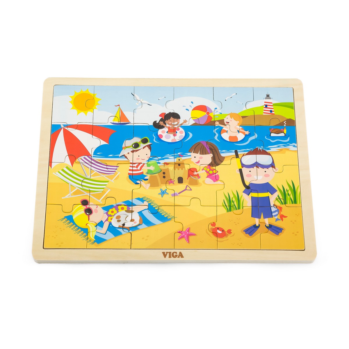 Puzzle in Legno - Estate (24 pz)