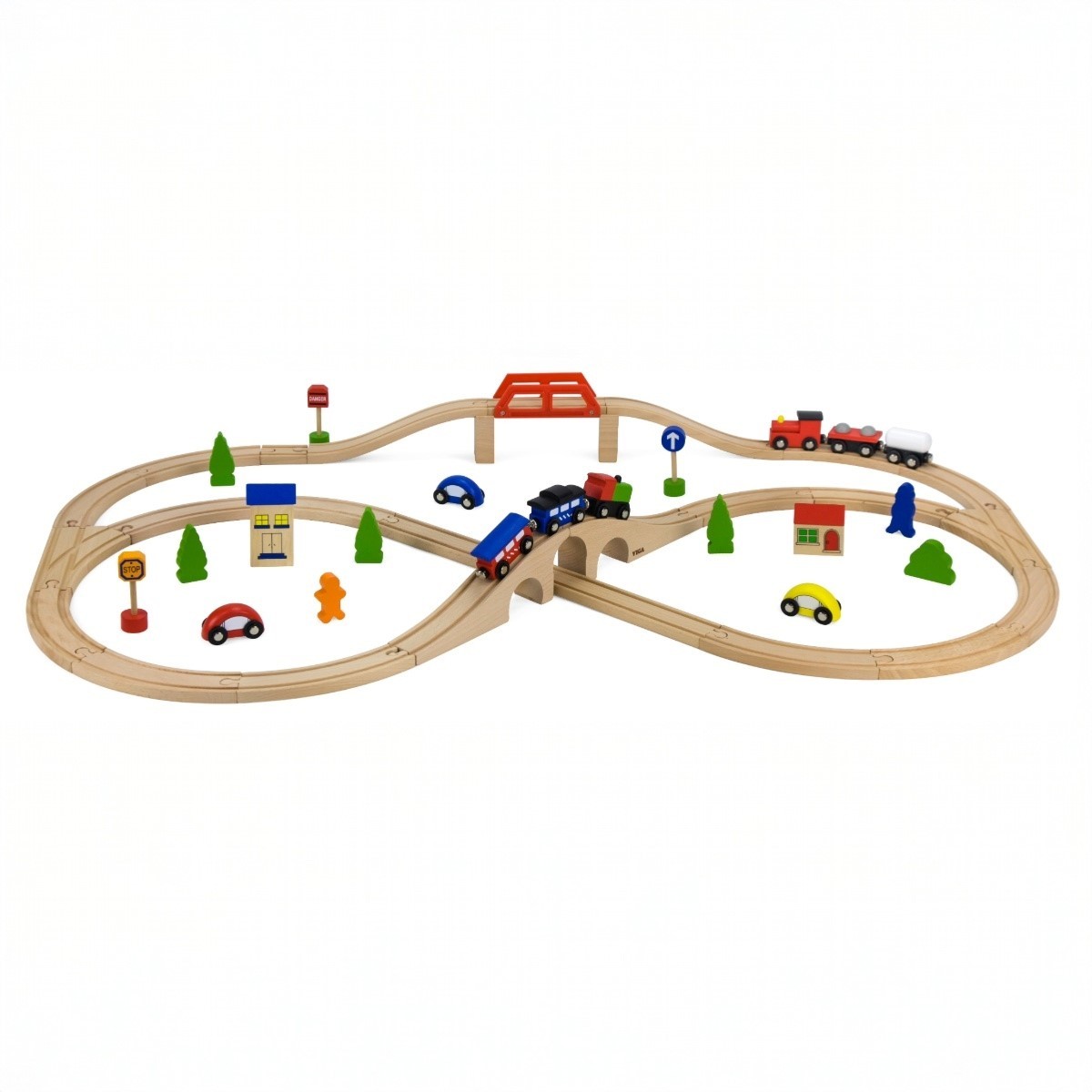 Trenino in Legno (49 pz)
