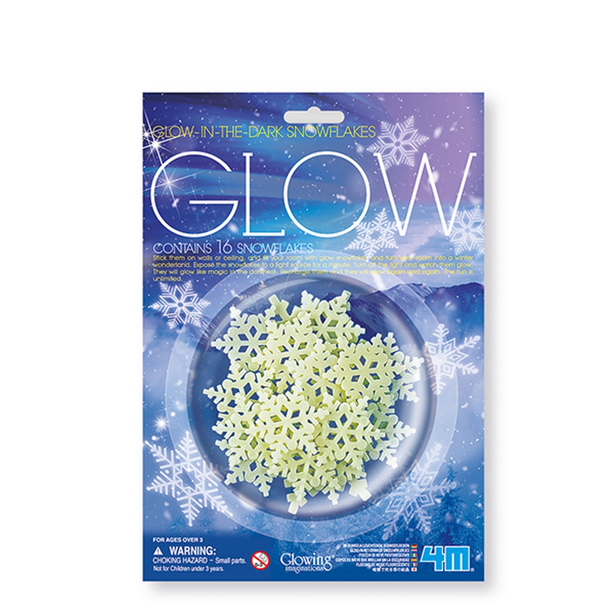 Fiocchi di Neve Fluorescenti