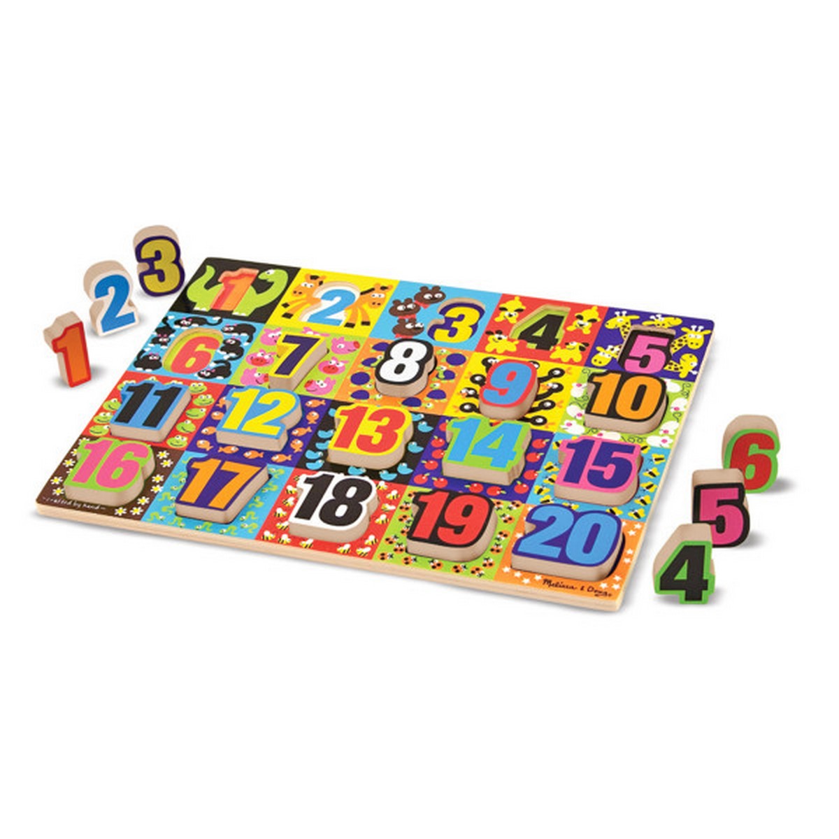 Puzzle in Legno - Numeri