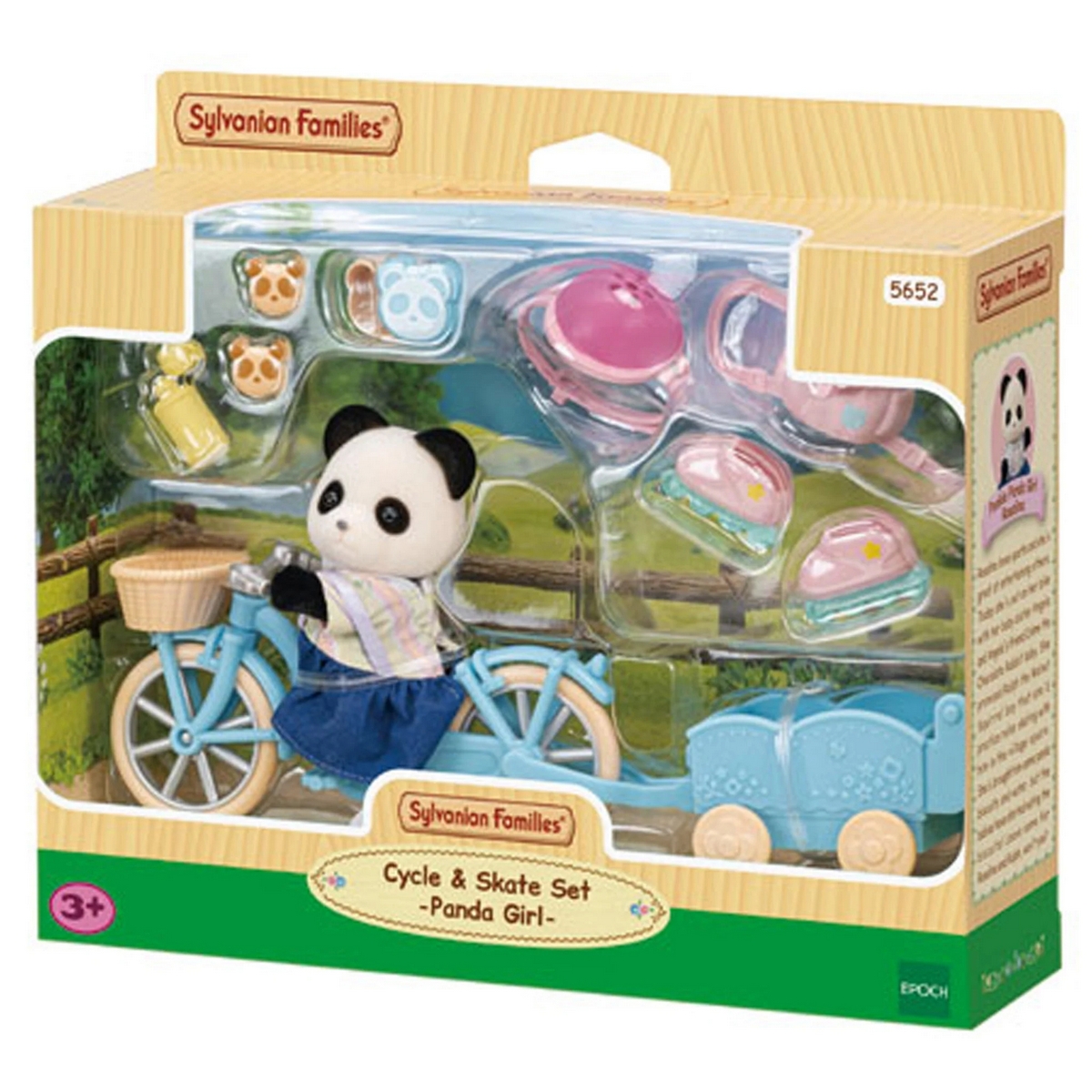 Set Bici e Pattini - Ragazza Panda