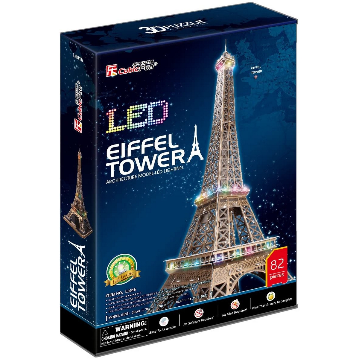 Monumenti Led - Torre Eiffel
