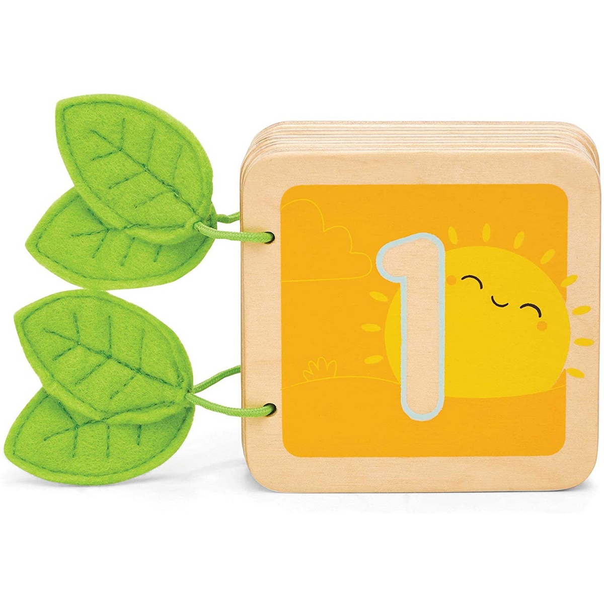 Libro in legno - Numeri