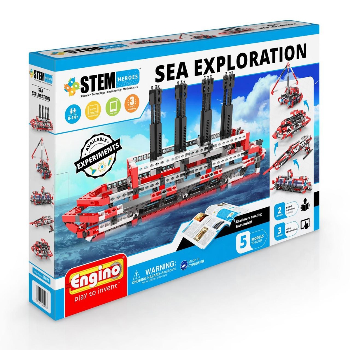 ENGINO STEM: mezzi navali