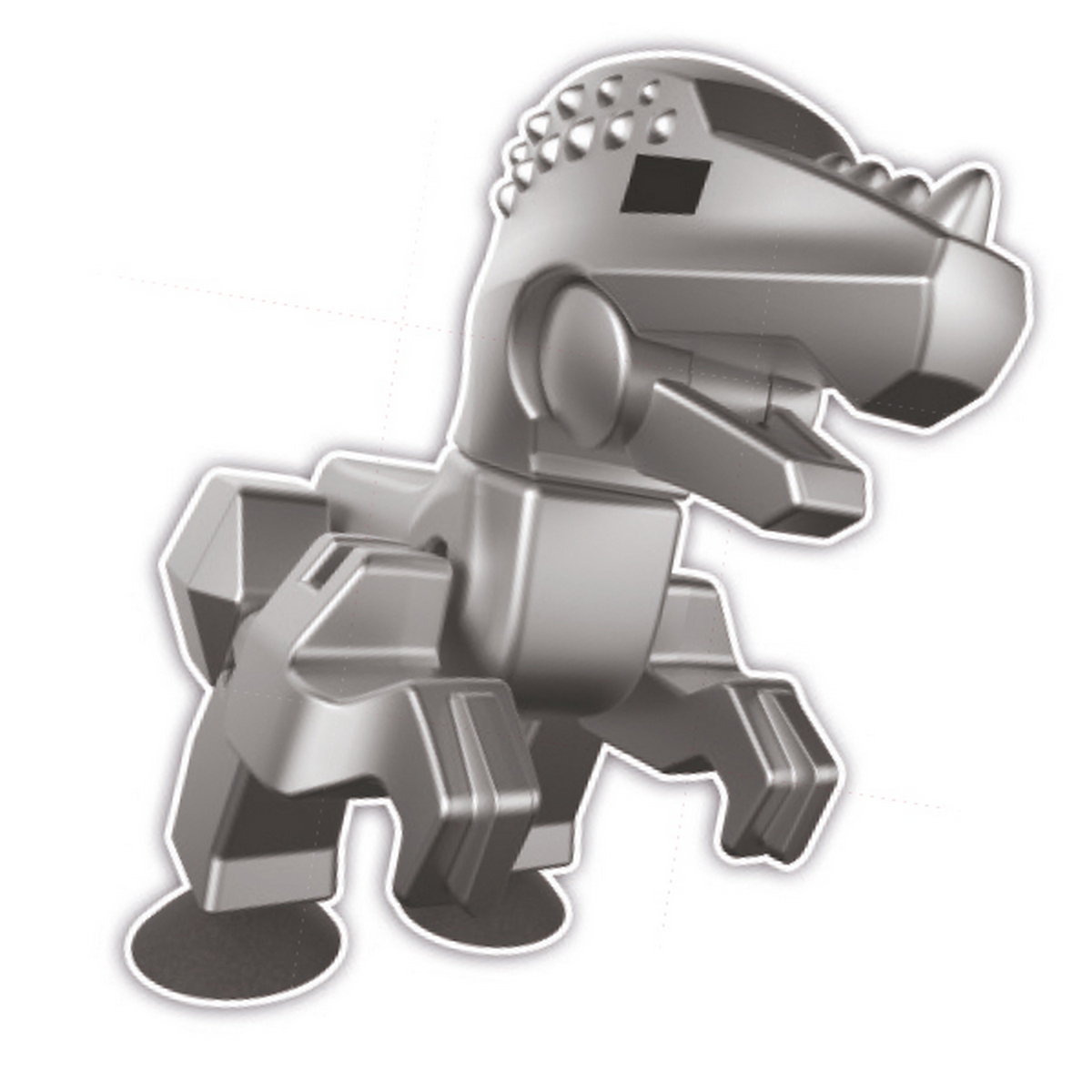 Stikbot  Mini Dino - Pachicefalosauro Grigio