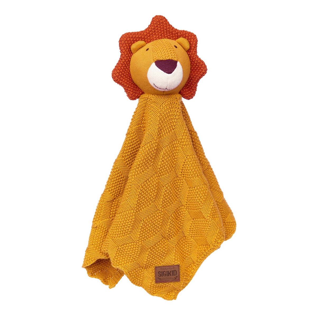 Doudou lavorato a maglia - Leone