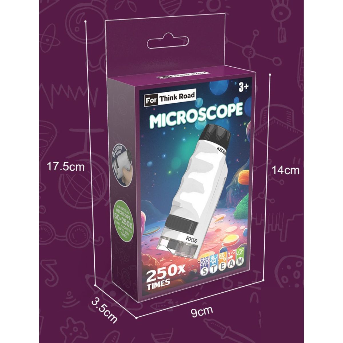 Microscopio Portatile 50-250X
