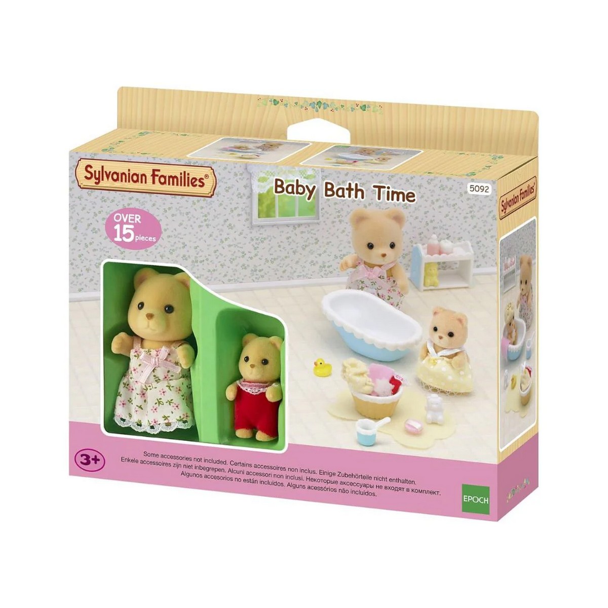 Set Bagnetto con Mamma Orso e Bebè Orso
