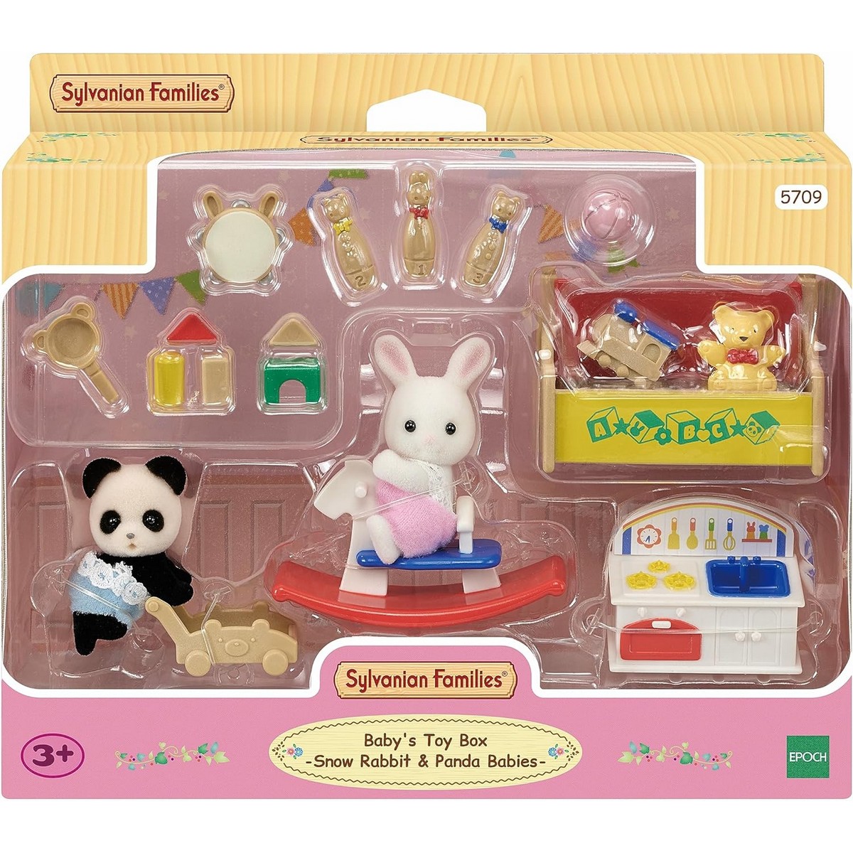 Bebe' Coniglio e Panda + Giocattoli