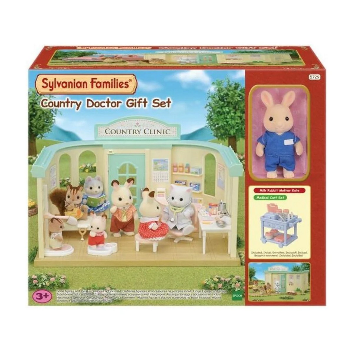 Clinica con Mamma Coniglio Latte – Set Medico con Accessori