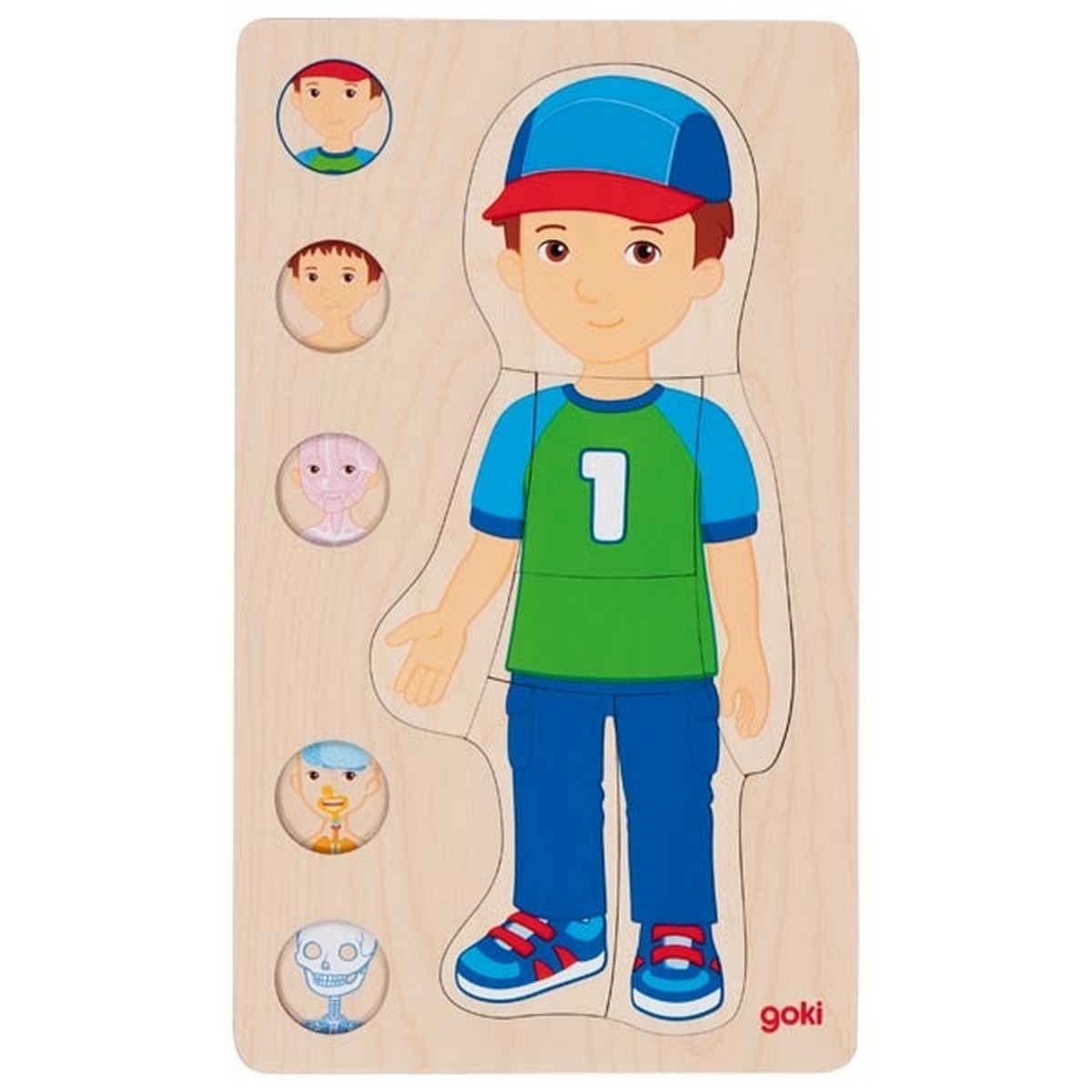 Puzzle Corpo Umano: Ragazzo