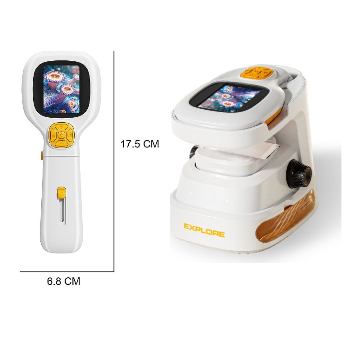 Microscopio Digitale Portatile con Base