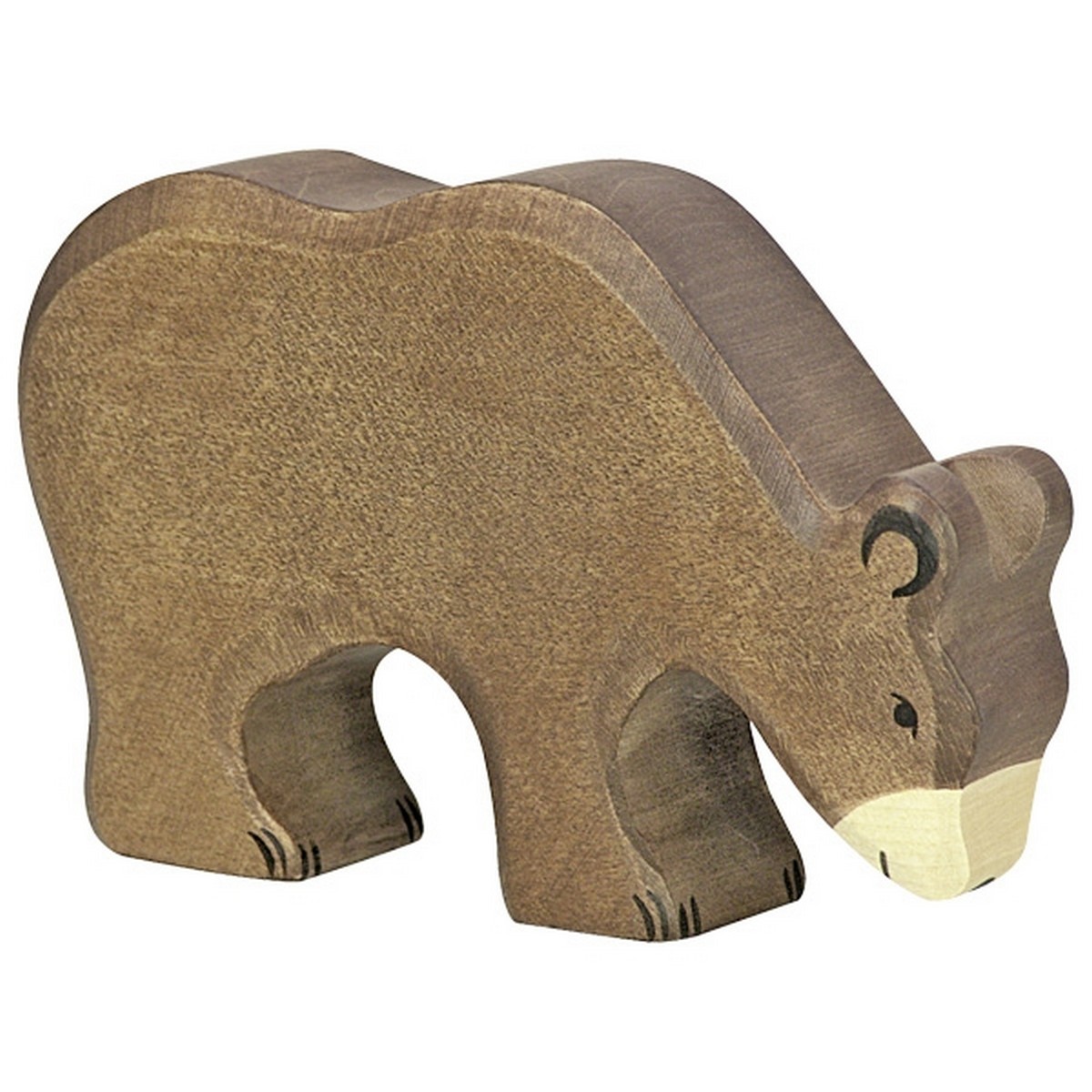 Orso Bruno che mangia - Holztiger