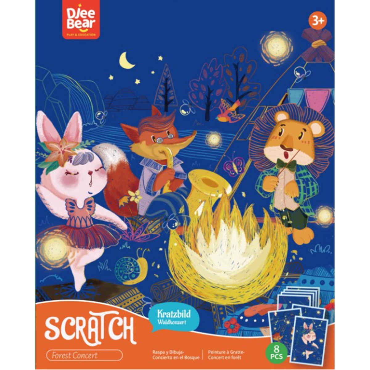 Scratch Art - Concerto nella Foresta