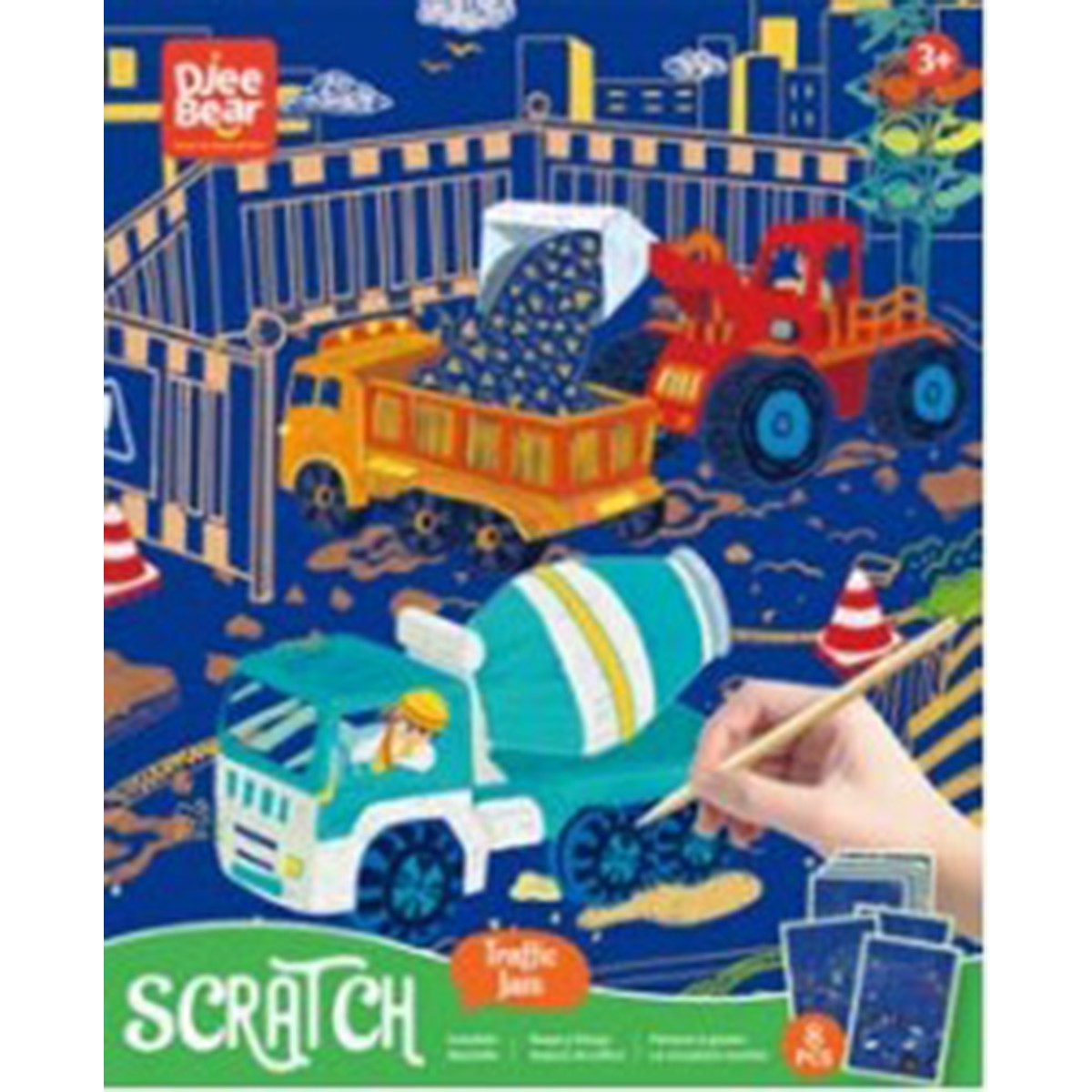 Scratch Art - Traffico in Città