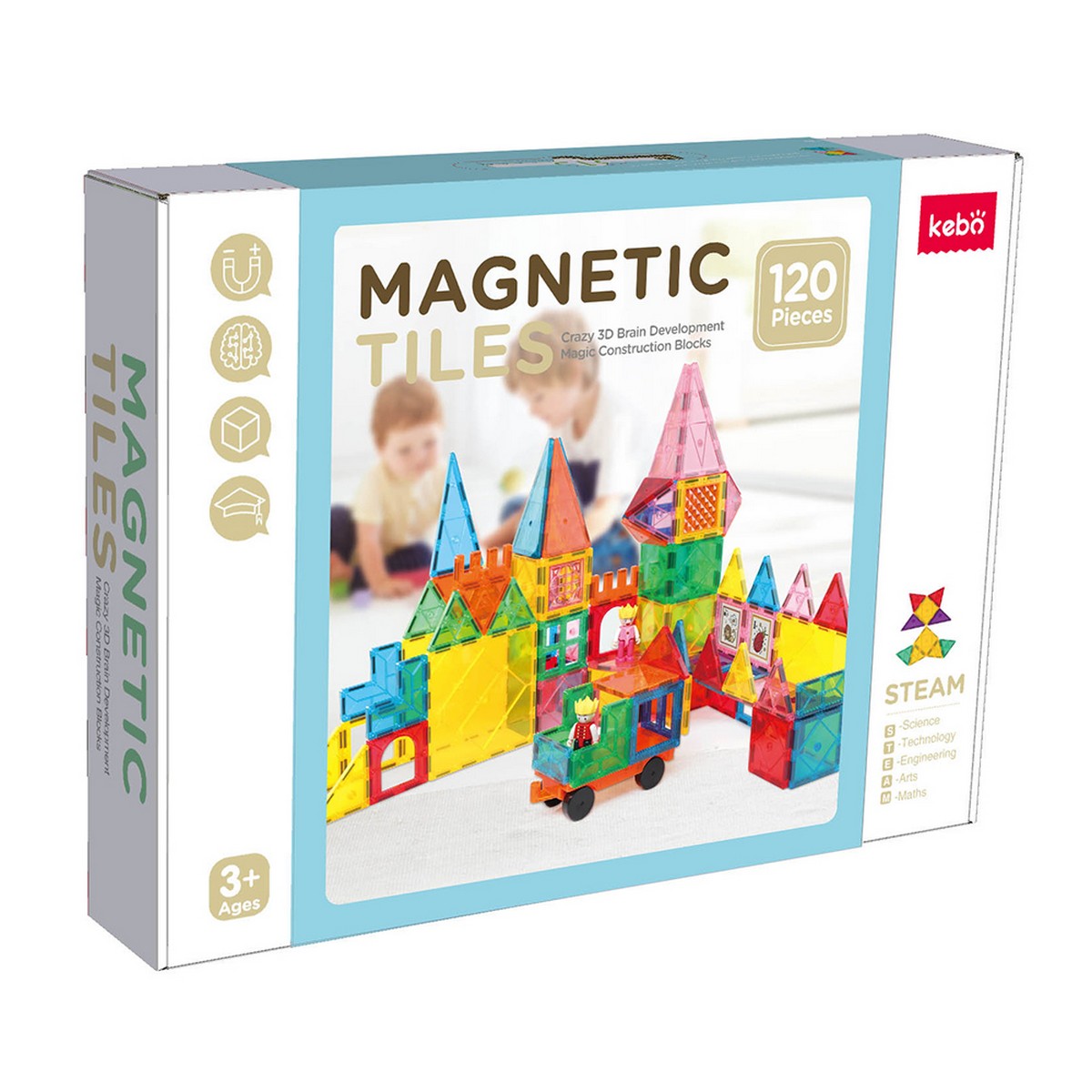 Gioco Magnetico - Set Base (120 pz)