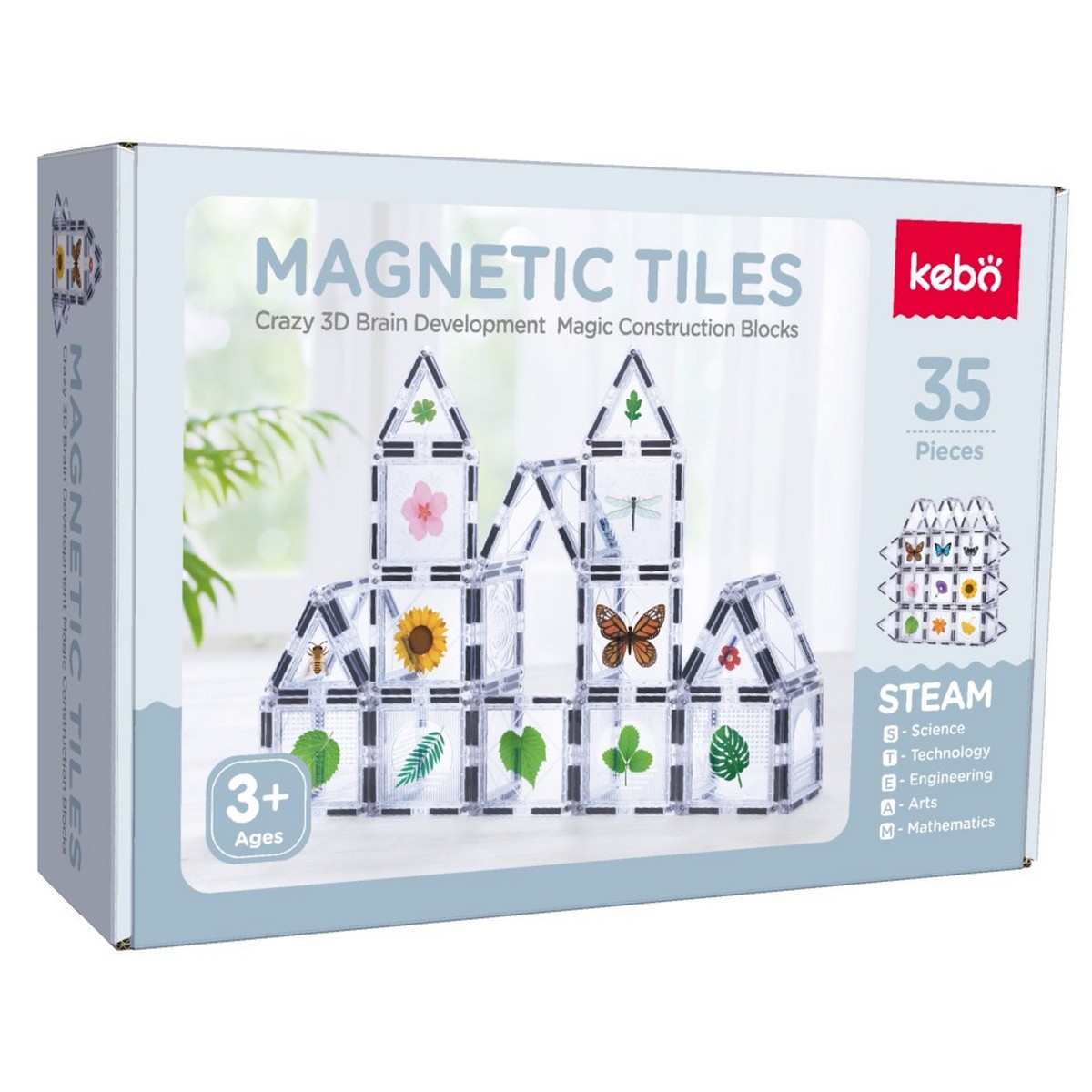 Gioco Magnetico - Natura Trasparente (35 pz)