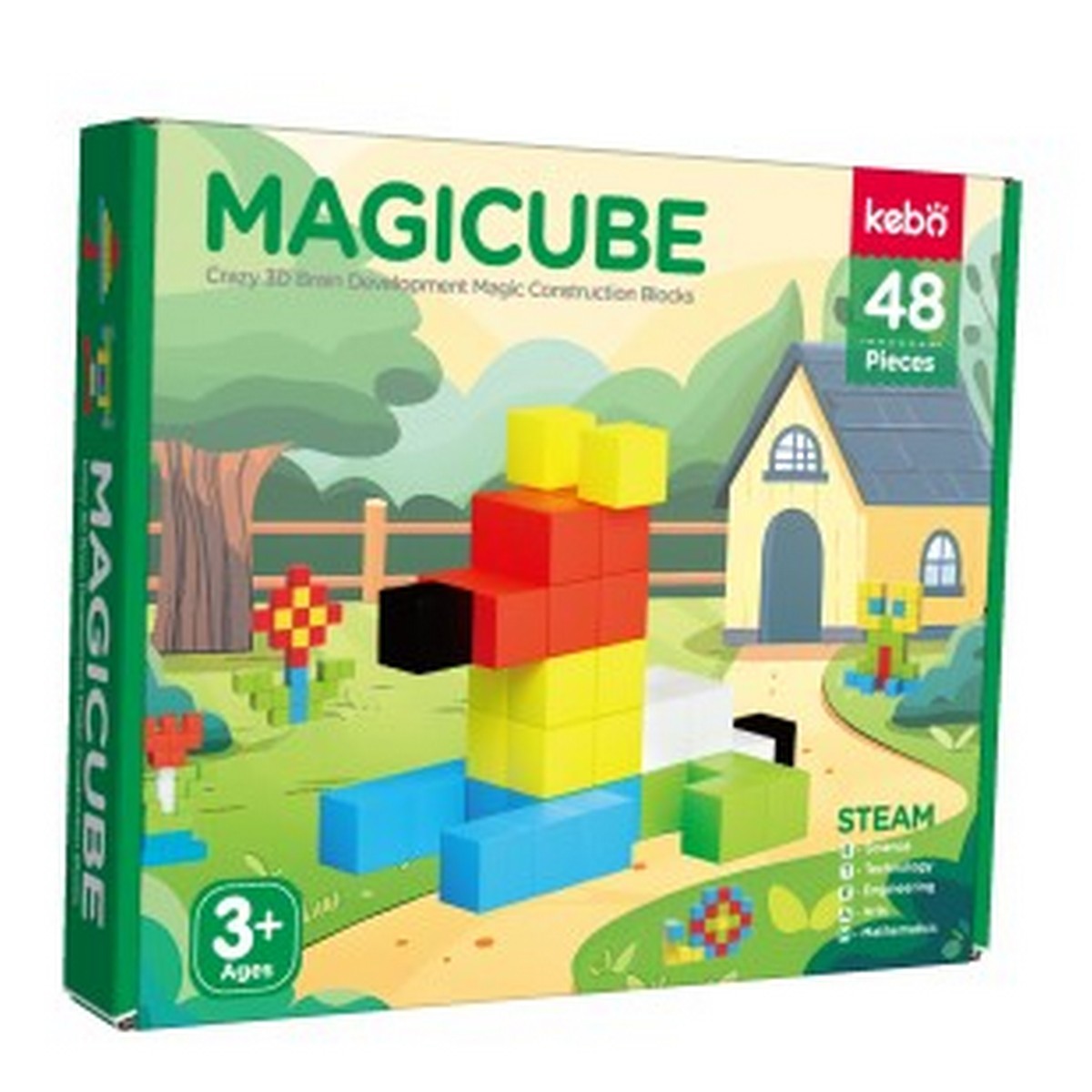 Gioco Magnetico - Magicube (48 pz)