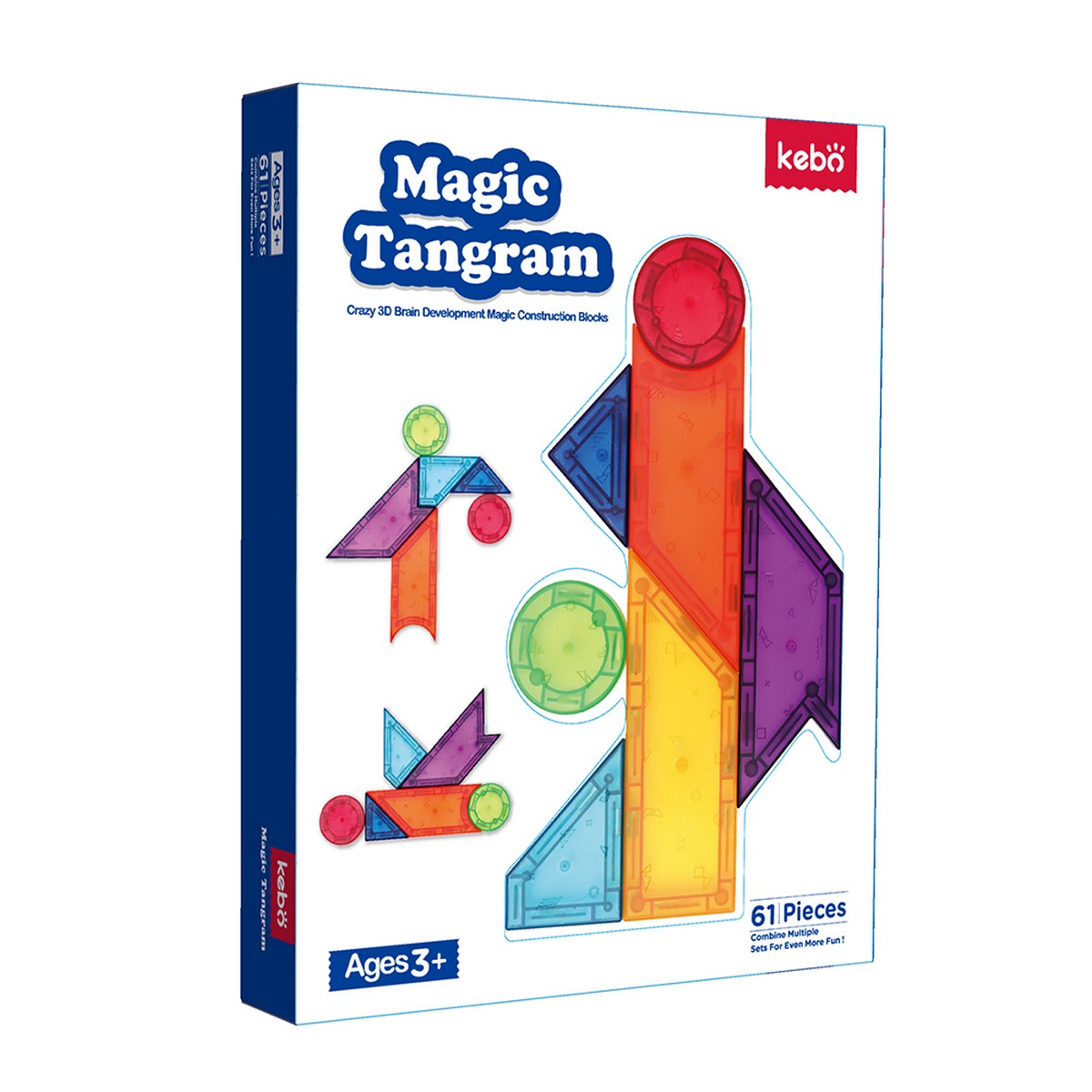 Gioco Magnetico - Magic Tangram (61 pz)
