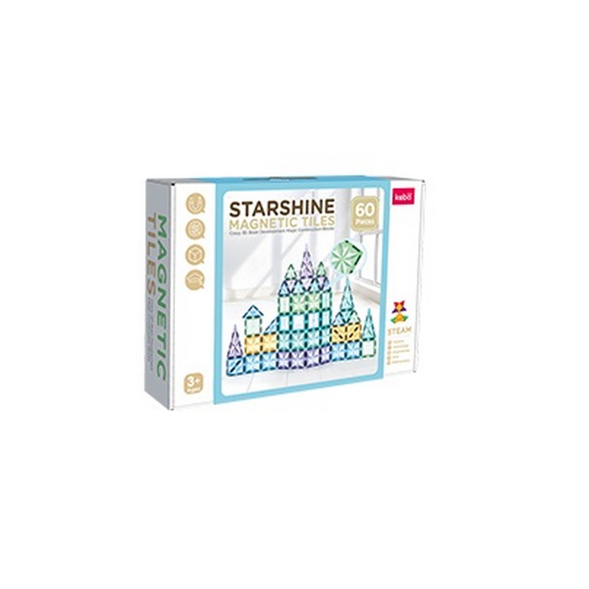 Gioco Magnetico - Stelle Brillanti (60 pz)