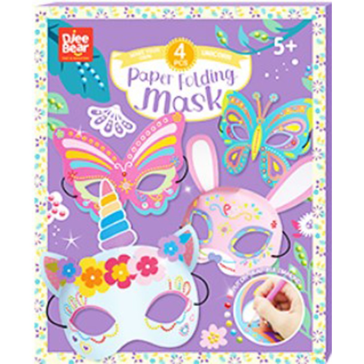 Kit per Mascherine di Carta - Unicorno